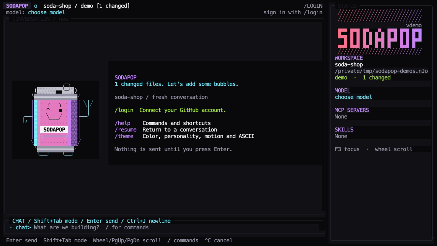 A peek inside Sodapop: the Sodapop terminal interface